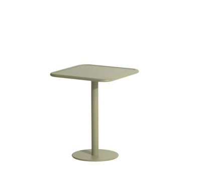 Week-end Bistro Table Square Petite Friture Jade green